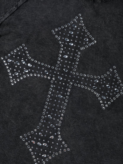 Radiant Cross Hooded T-shirt-202