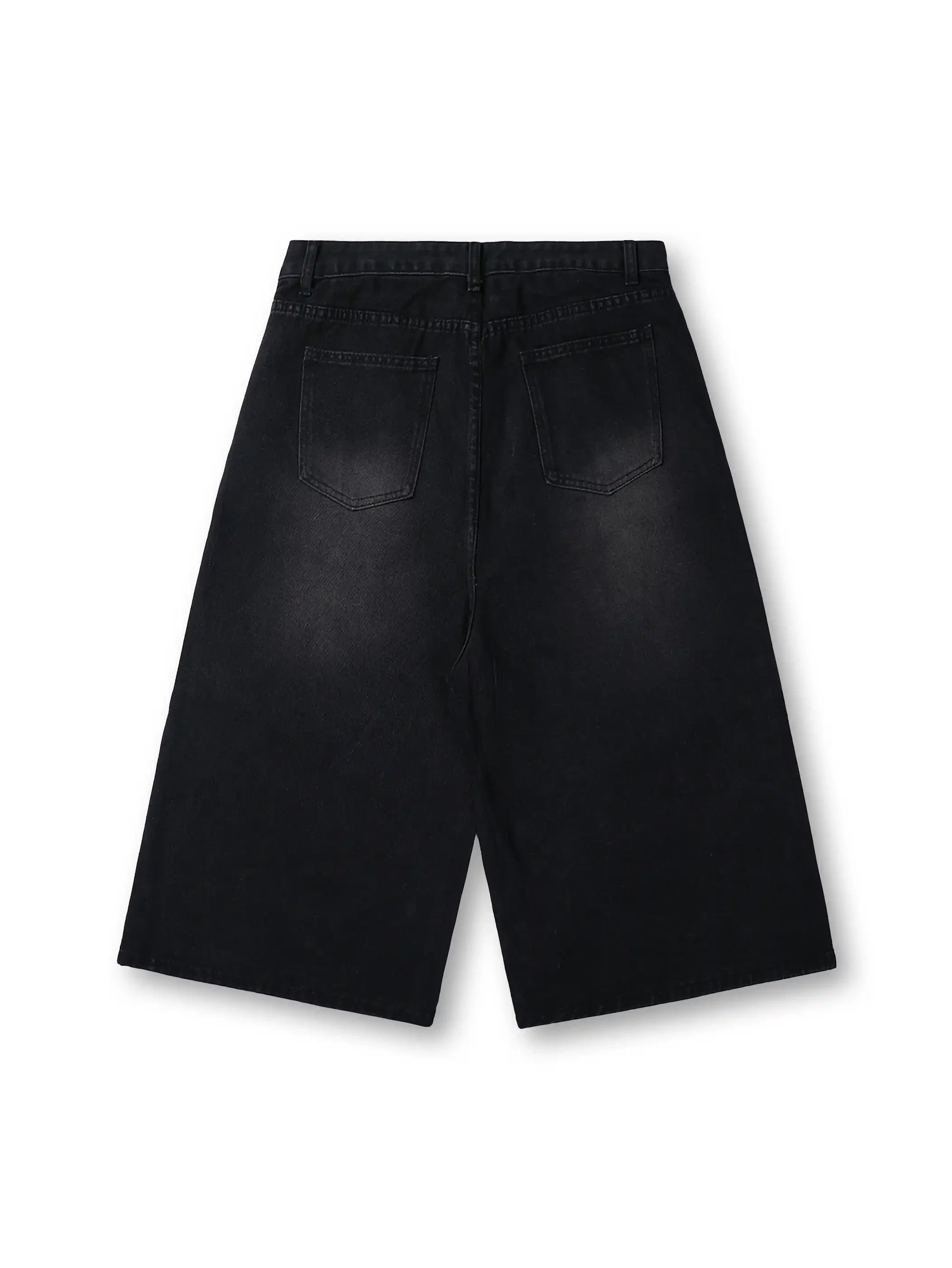 Shining Cross Denim Shorts-198