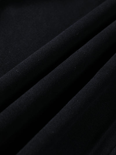 Rhinestone Cross Denim Pants-358