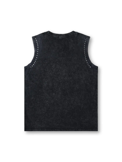Street Bling Double Finger HATER Vest-244