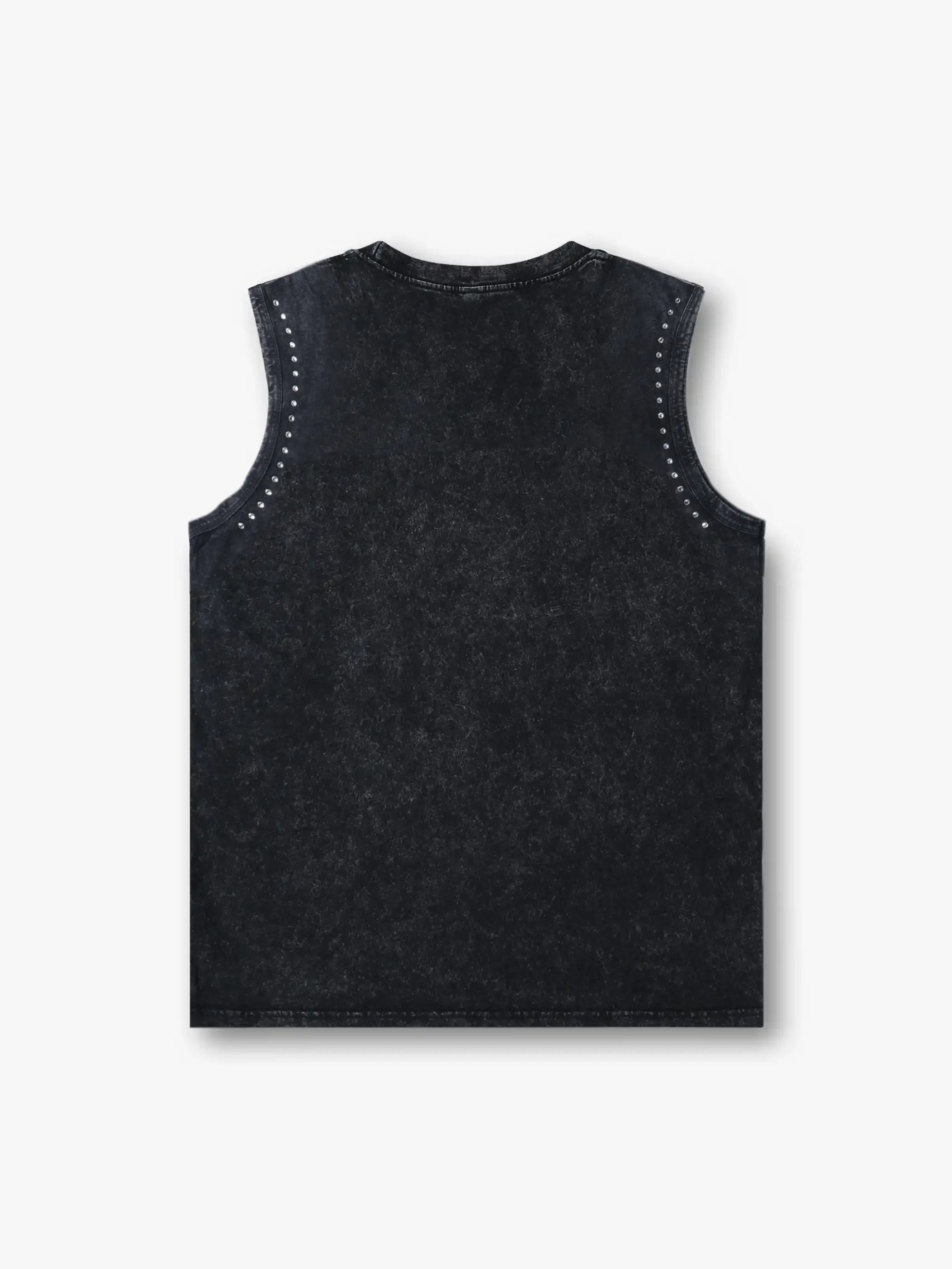 Street Bling Double Finger HATER Vest-244