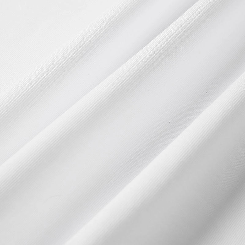 Edgy Bling Raw Cut Graphic Tee-483