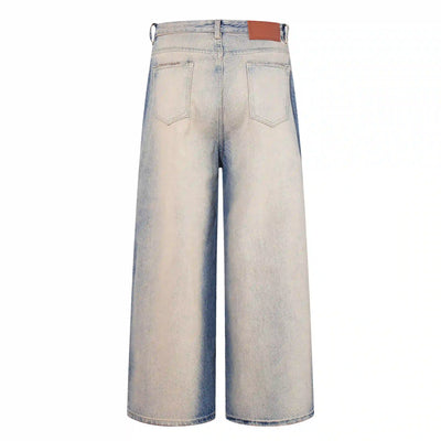 Ripped Sun-Kissed Baggy Jeans-S1239