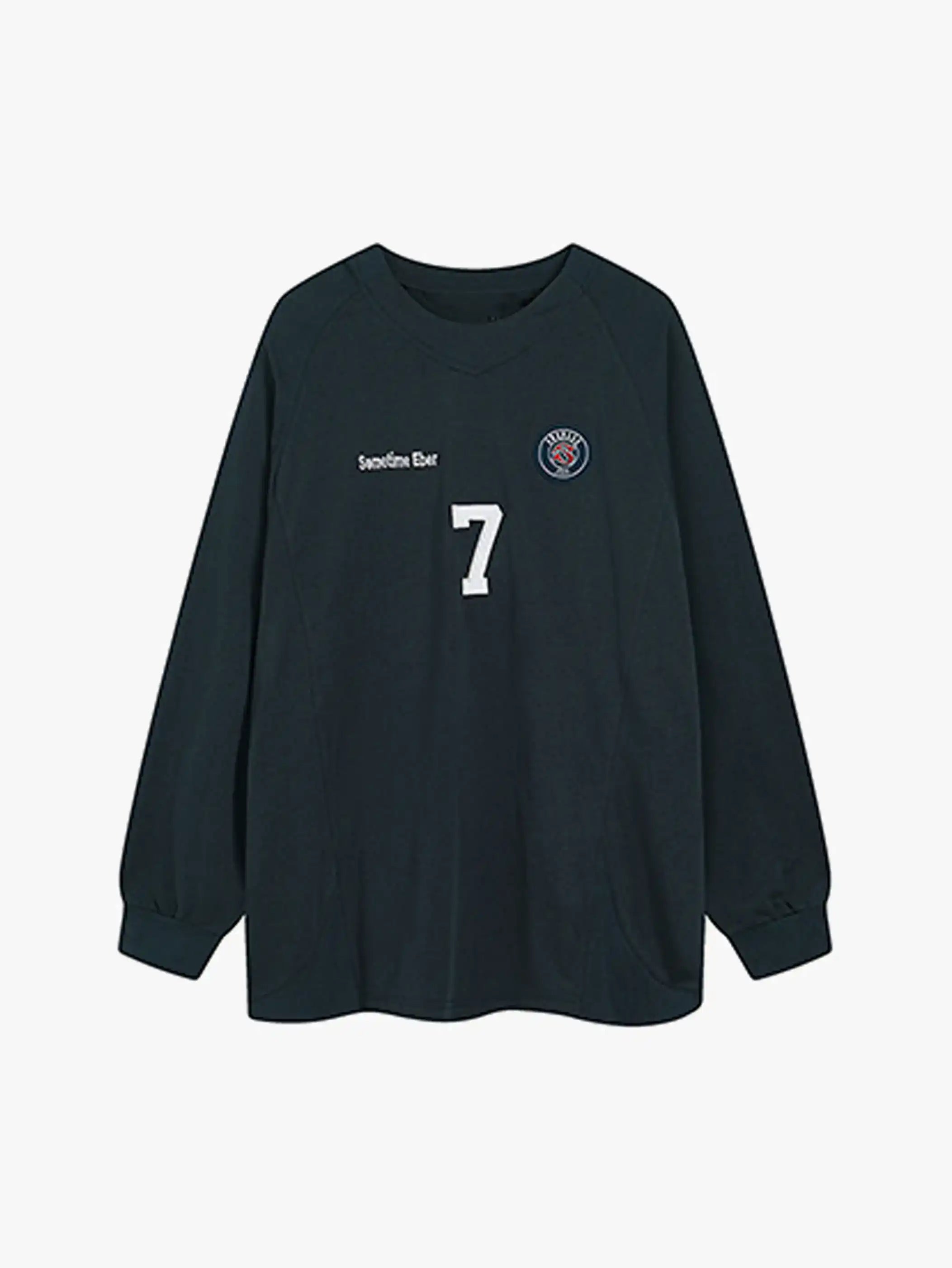College League Streetwear Long Sleeve T-Shirt-S1105
