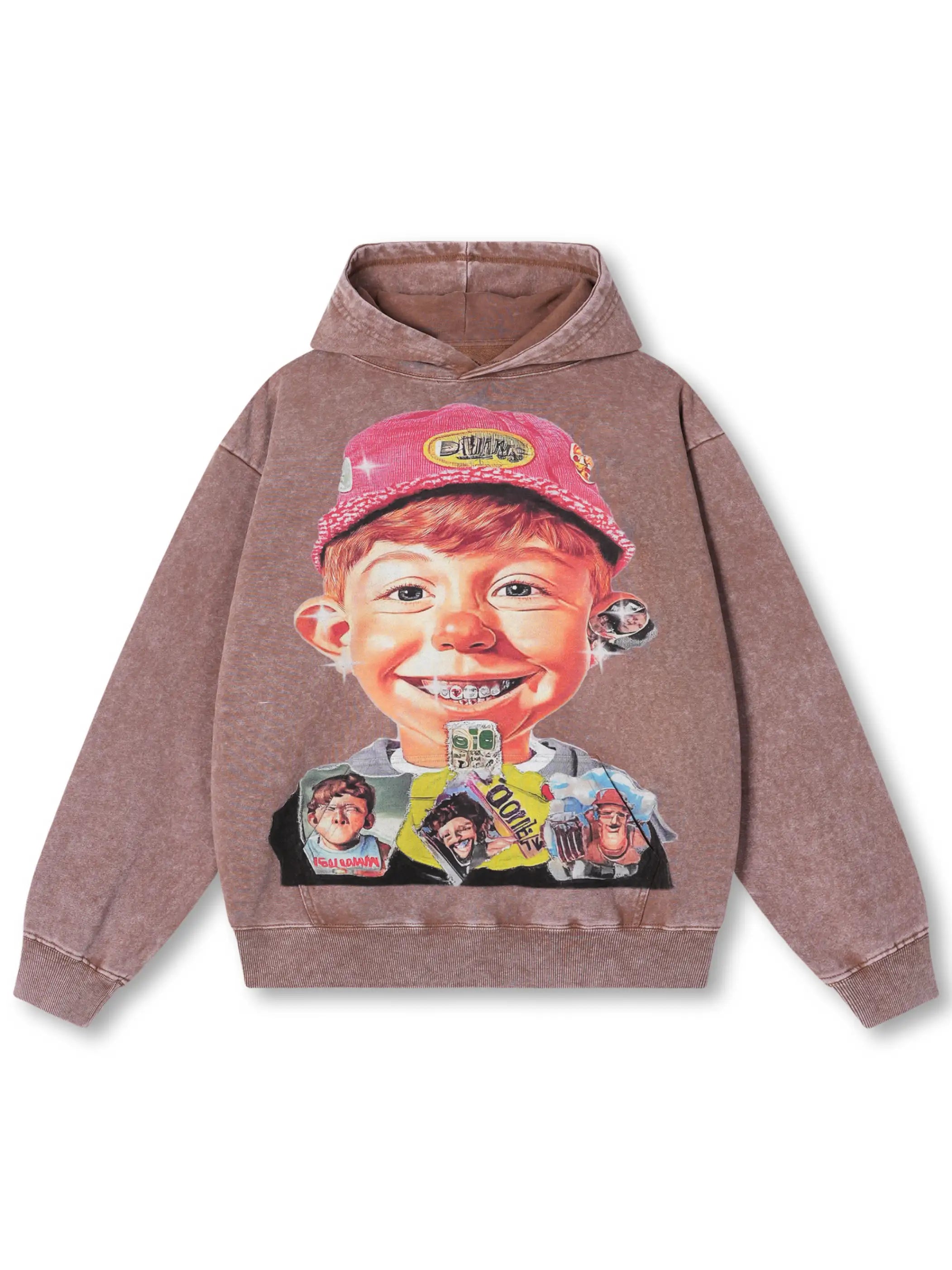 Puppet Chaos Retro hoodie-066W