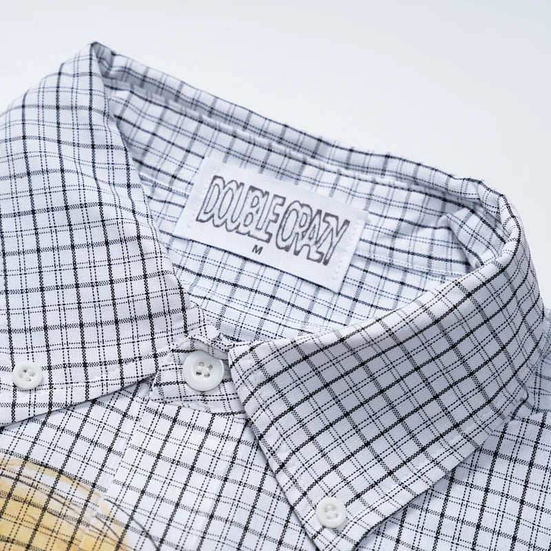 Chemise frangée Bling Anti-travail-687