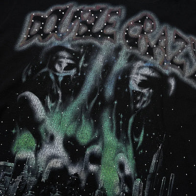 Rhinestone Burning City L/S-713
