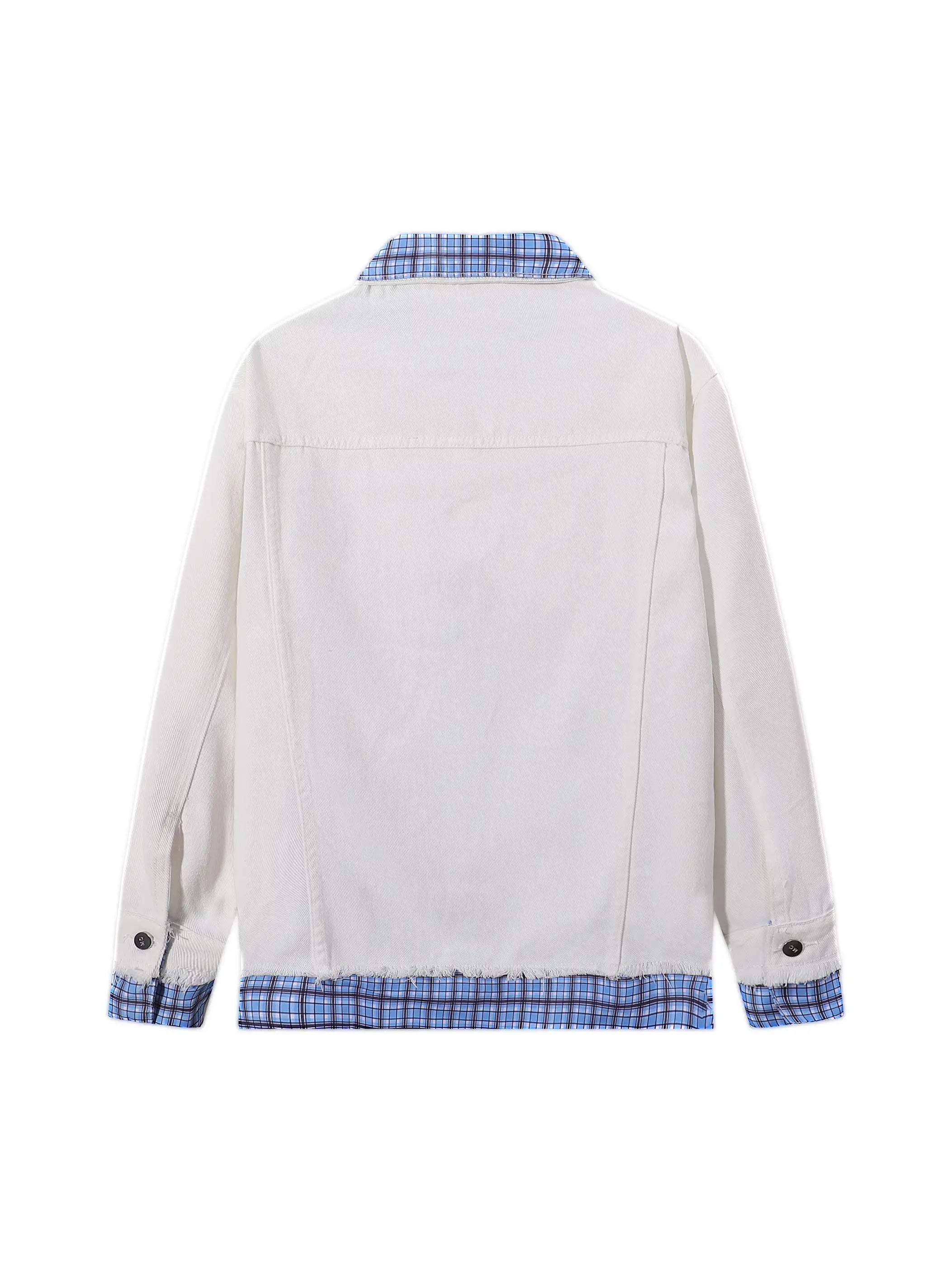 Plaid Border Jacket-S1131