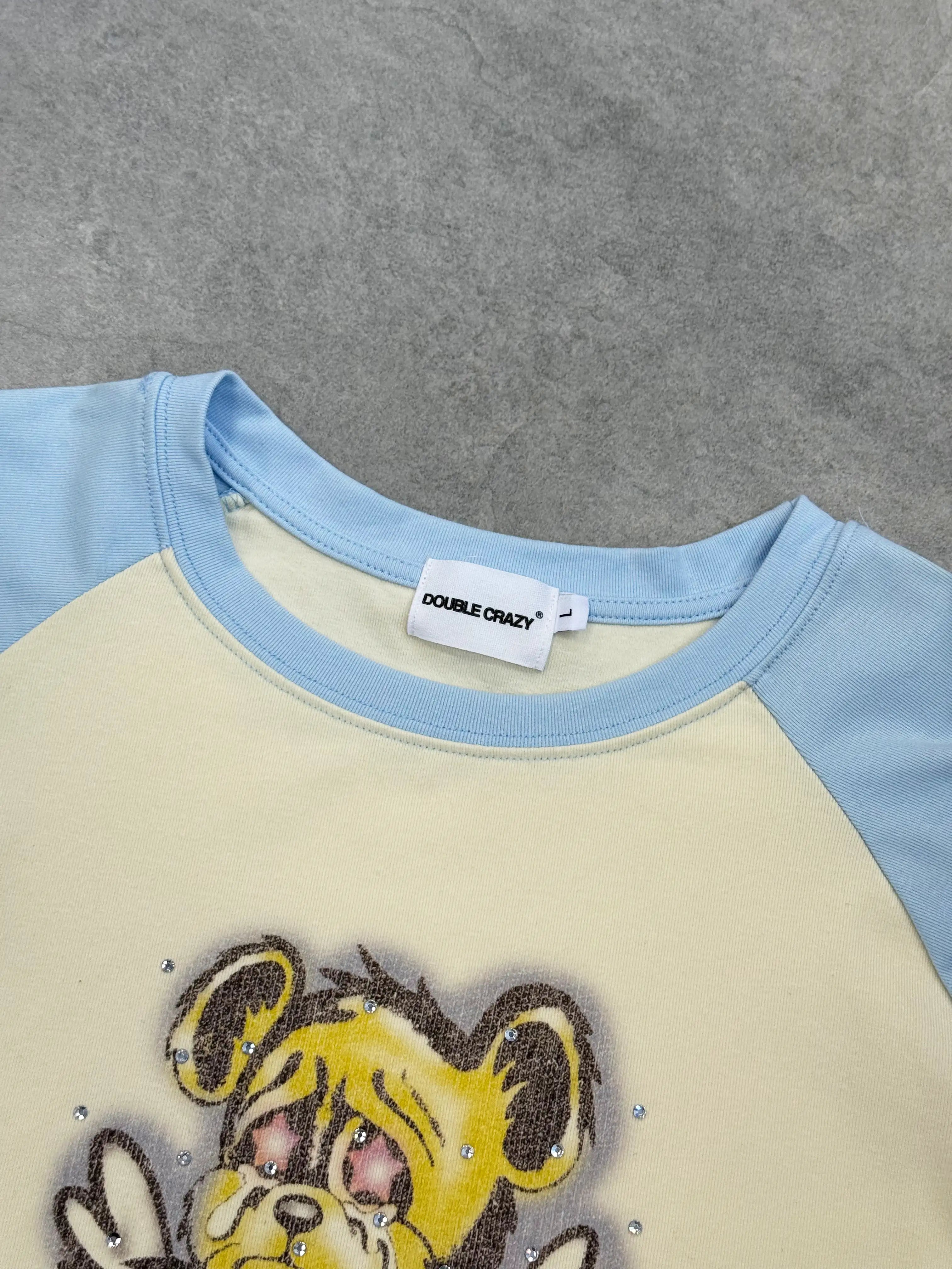 Vintage Boxy Airbrush Bear Tee-442