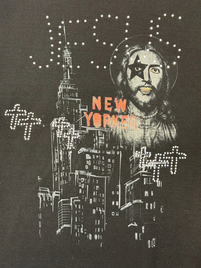 Iced Out NY City Graphic Baby Tee-439