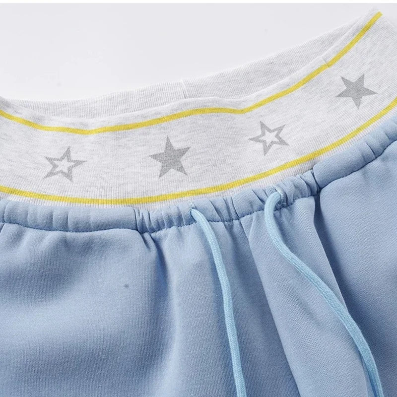 Faded Pin Up Layered Jorts-664