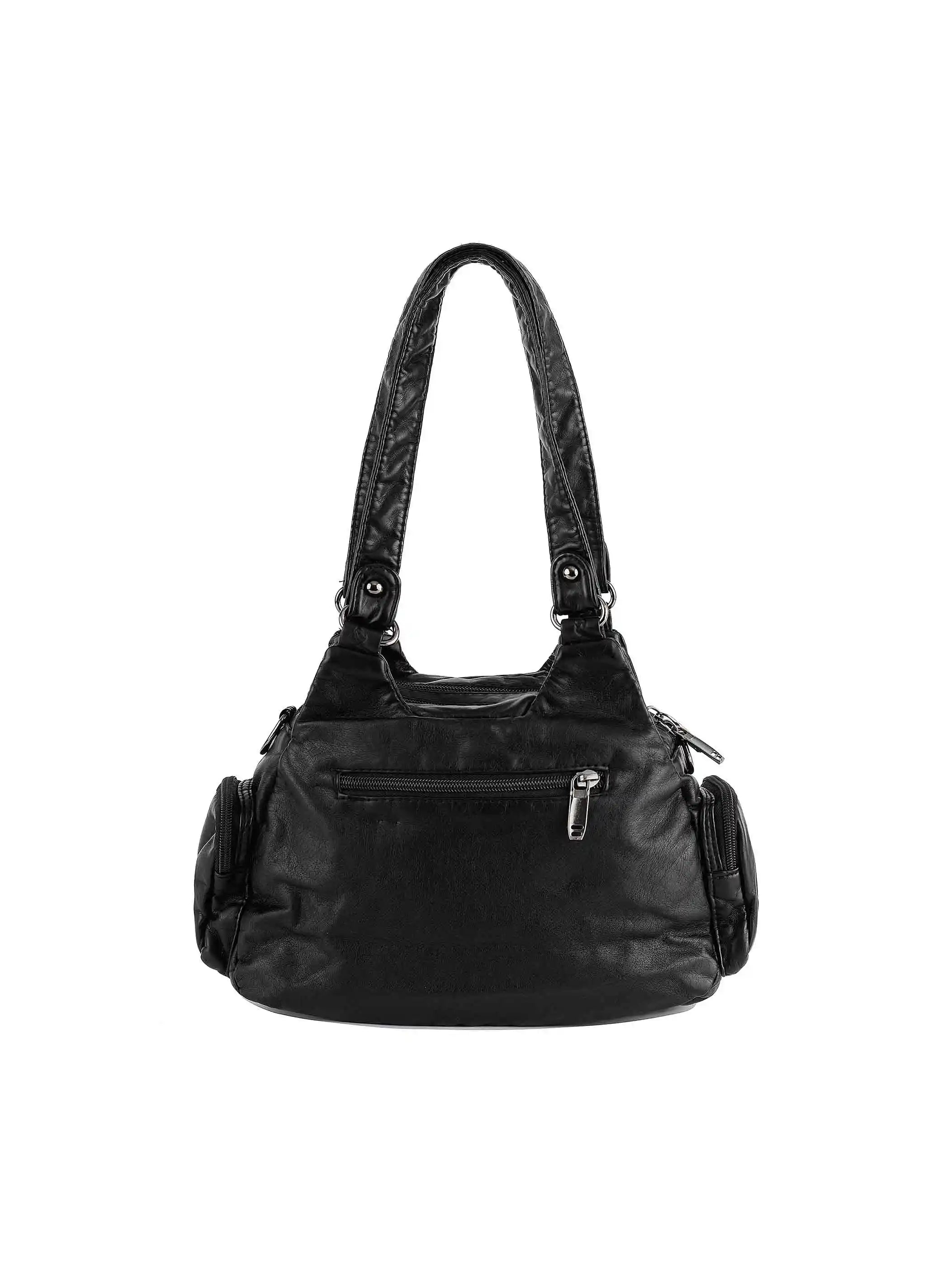 Sac hobo multi-zip Moto Grunge-S1223