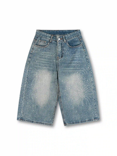 Pantalones carpinteros acampanados con salpicaduras de pintura S1204