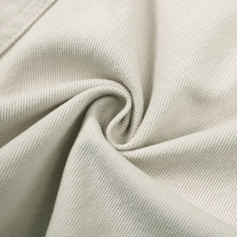 Spider Web Rhinestone Jorts-550