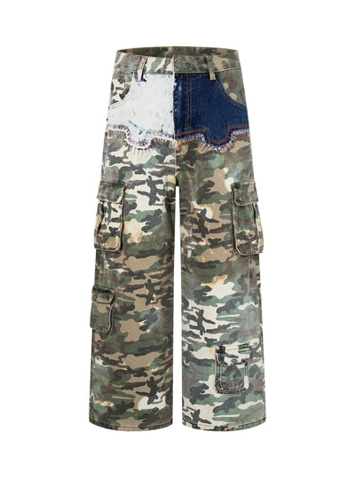 Camo Patch Trap Jeans-S1185