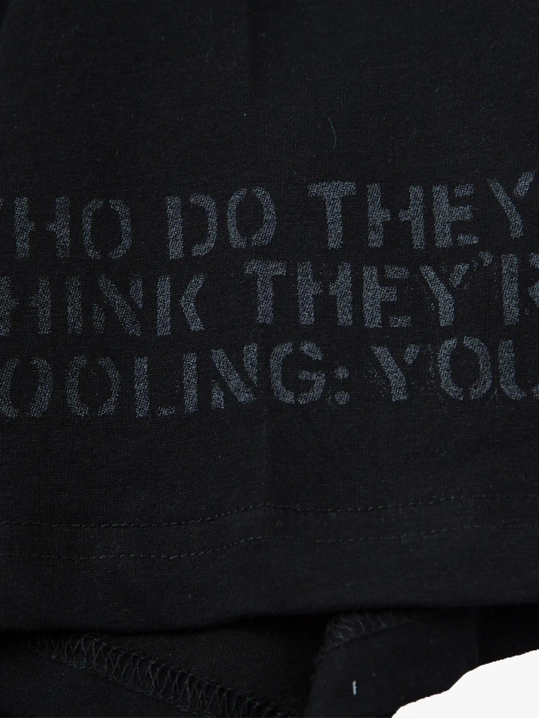 Minimalist Black Polo Streetwear Tee-S1028