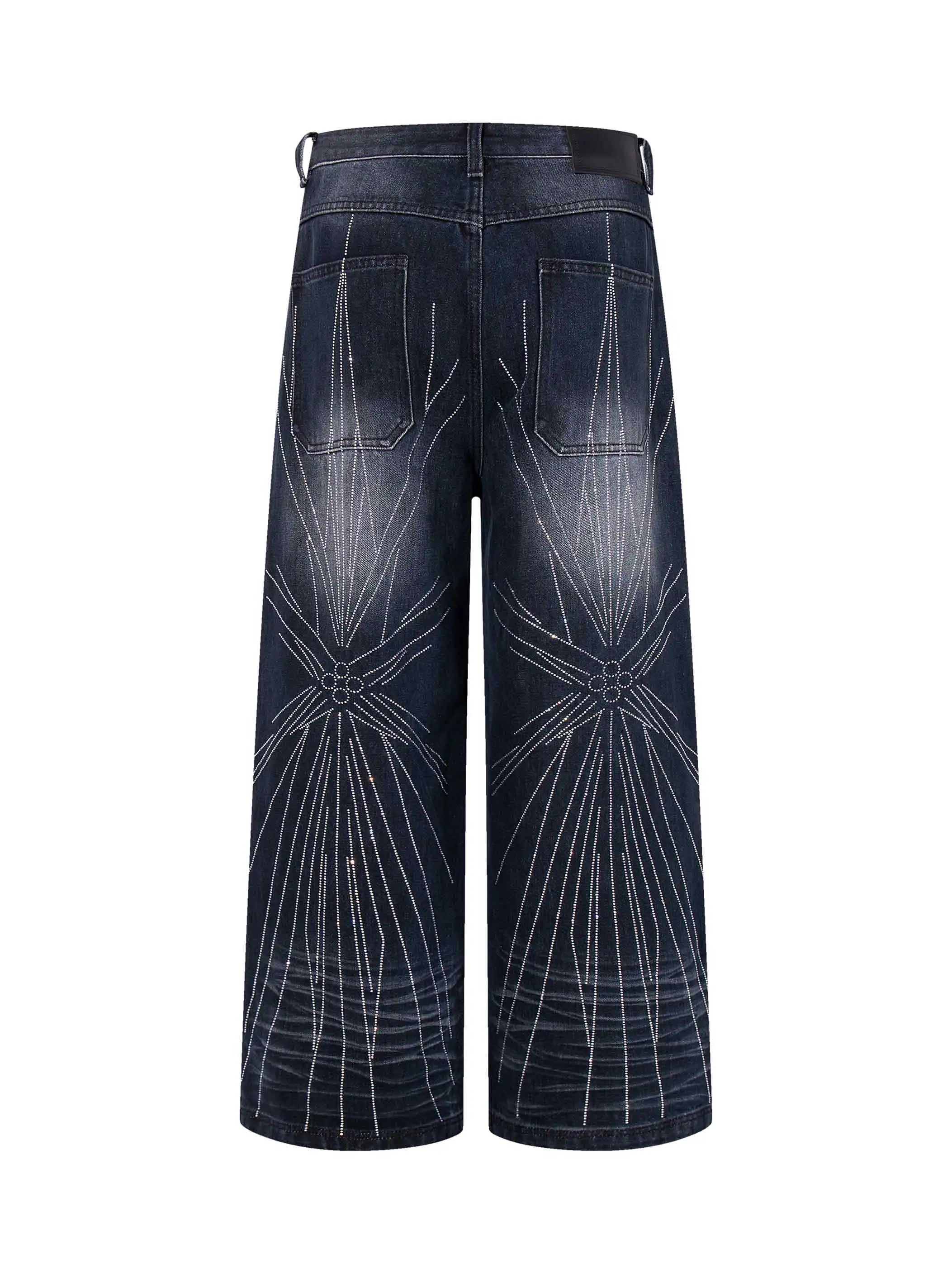 Crystal Ray Trap Jeans-S1193