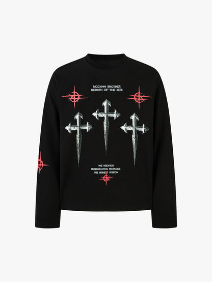 Cult Cross Long Sleeve-S1090