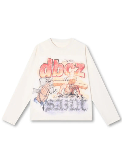 SIN OVER SAINT Longsleeve-403