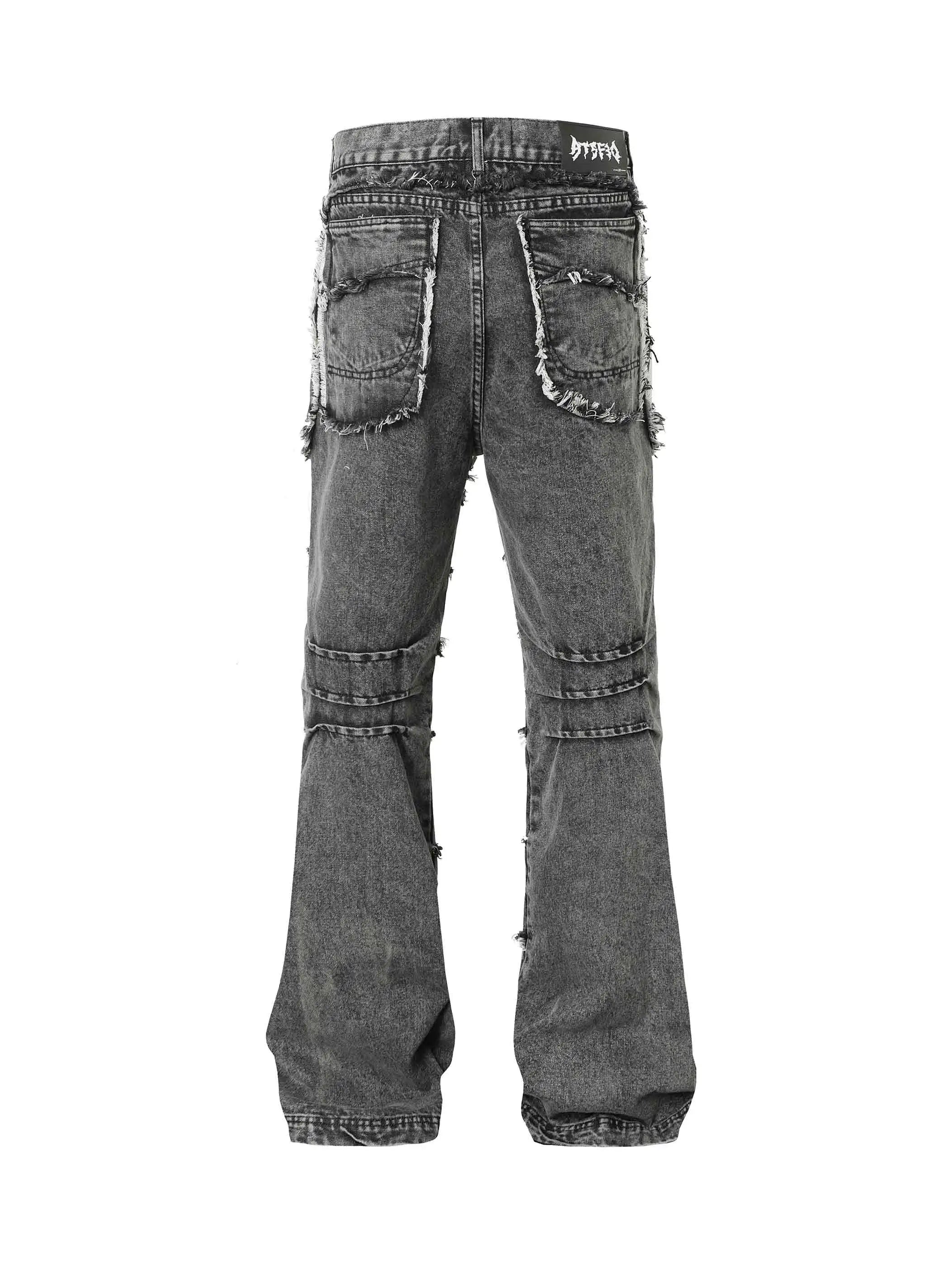 Distressed Street Rebel Jeans-S1180