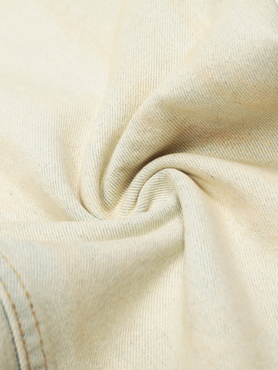 Vintage Street Distressed Wide Leg Jeans-S1052