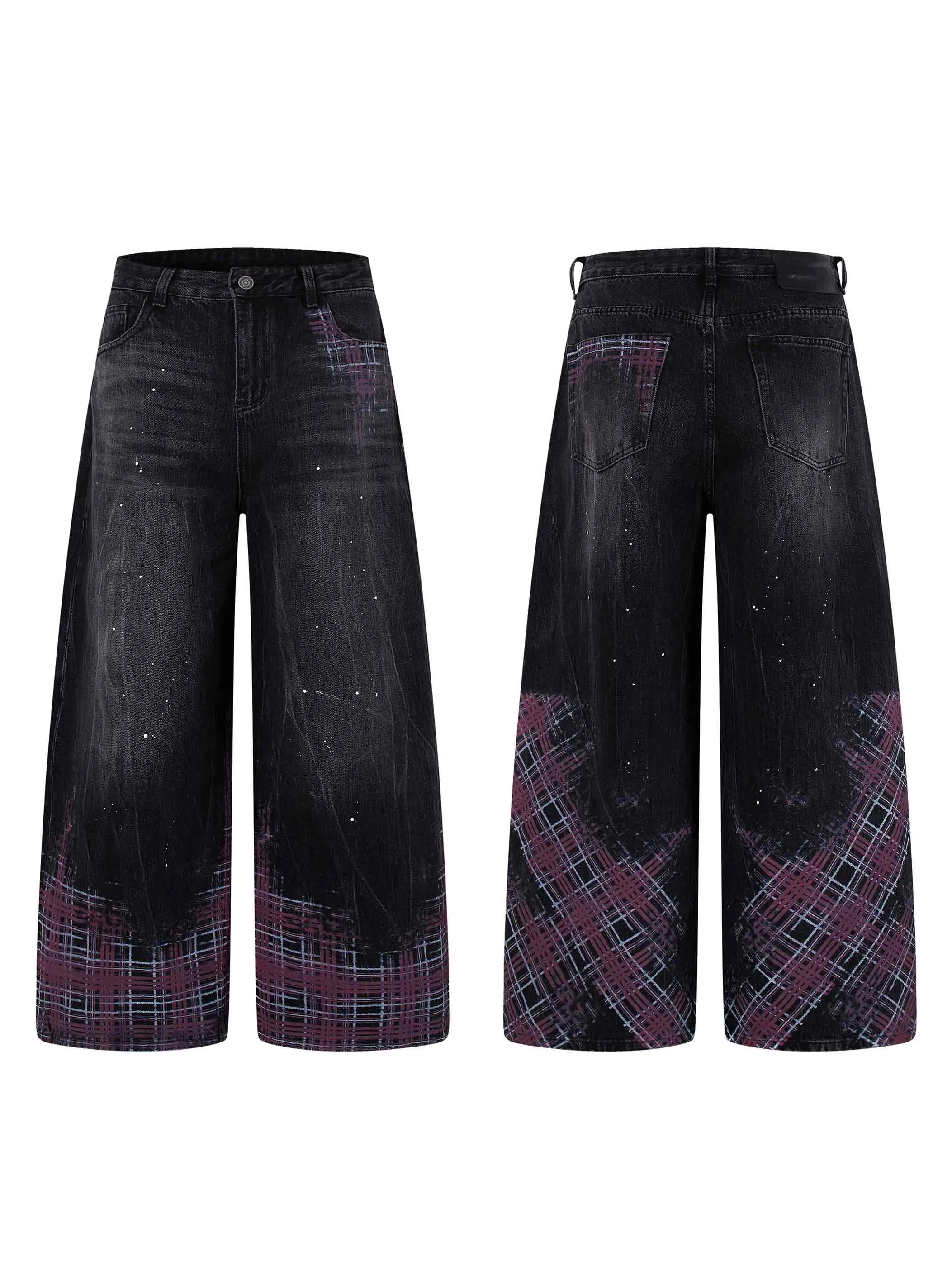 Midnight Grid Street Jeans-S1189