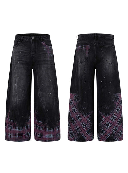 Midnight Grid Street Jeans-S1189