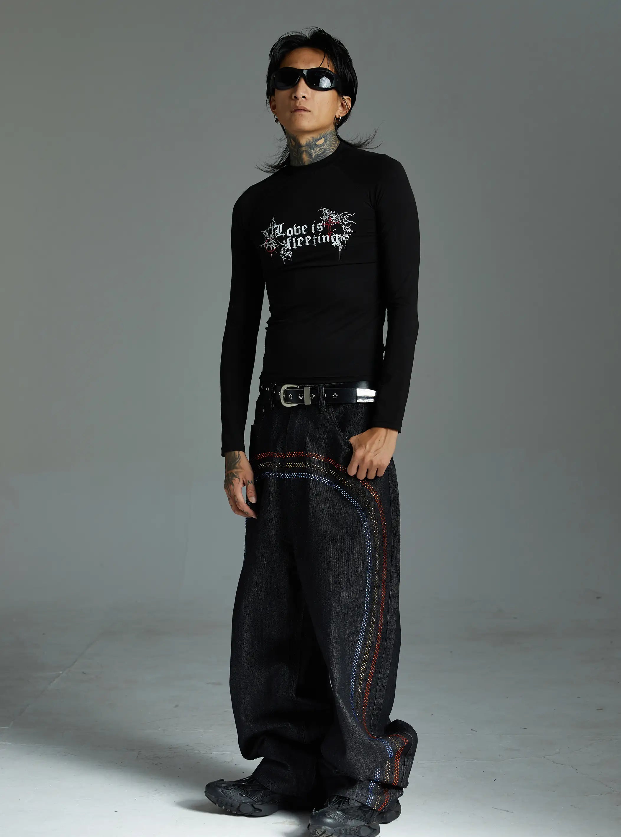 Retro Street Stripe Denim-S1179