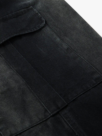 Pantalones Lavados Casual de Calle-S1067