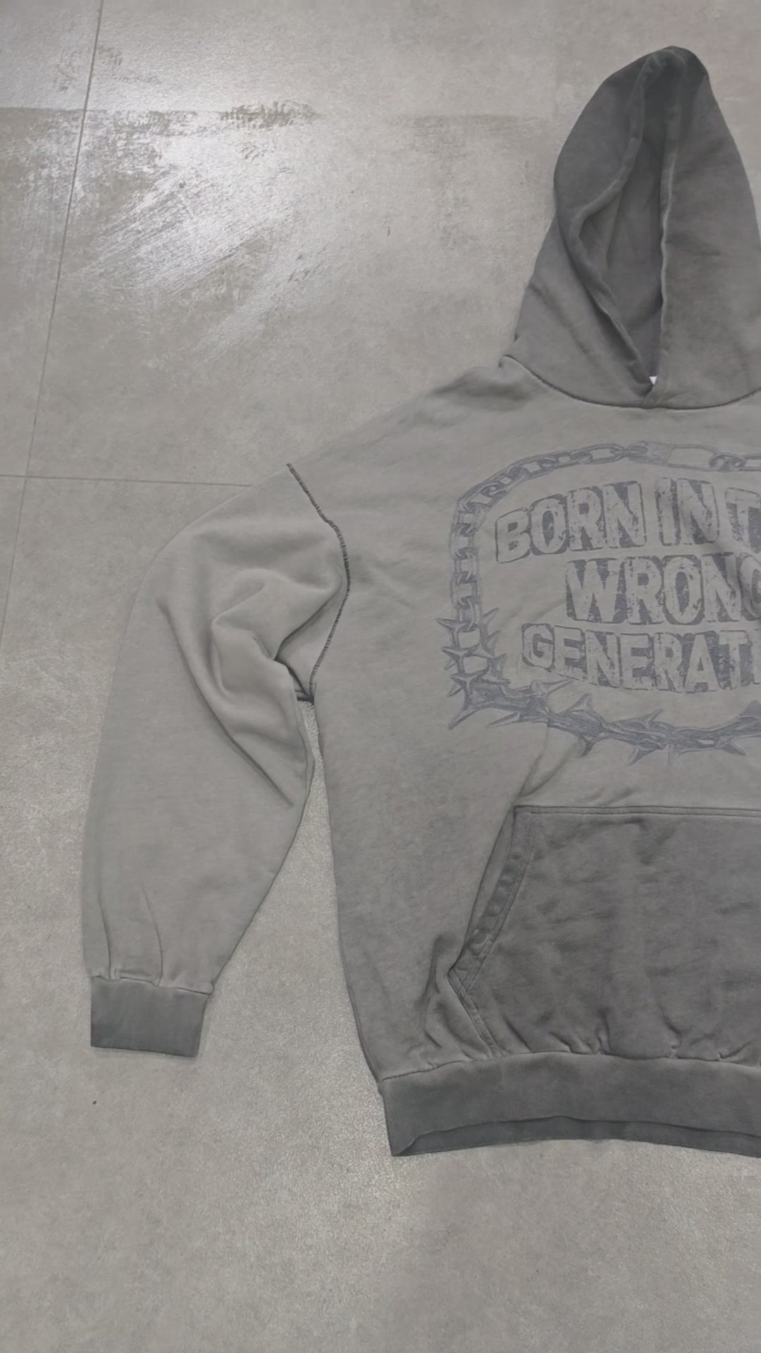 Charger la vidéo: Wrong Generation Hoodie-300