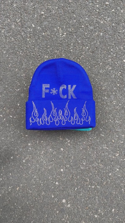 F*CK Flame Beanie-342