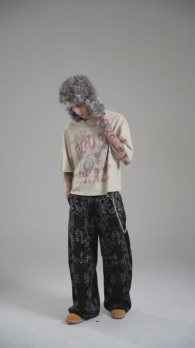 Angel Crest Graphic T-shirt-423