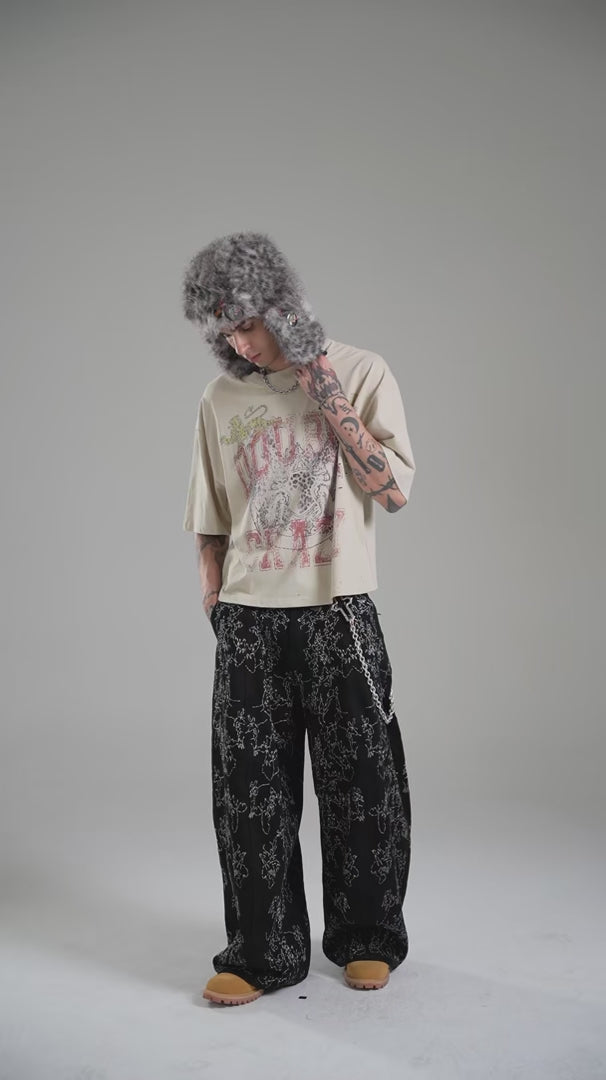 Angel Crest Graphic T-shirt-423