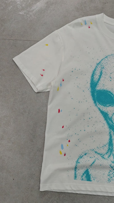 Galactic Alien Glow T-shirt-278