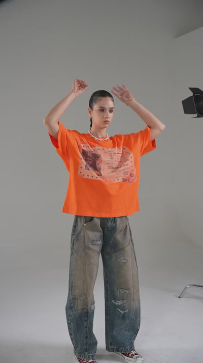 Vintage Boxy Iced Out ID Tee-430