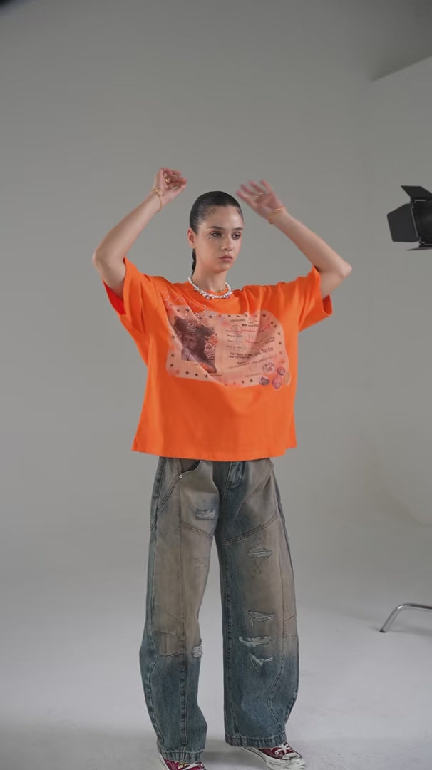 Vintage Boxy Iced Out ID Tee-430