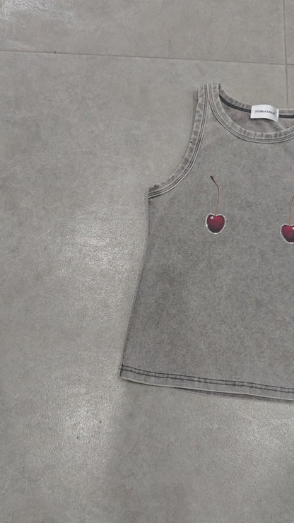 Sweet Cherry Shine Vest-251