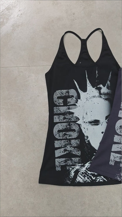 Fierce 'Choke' Graphic Racerback-273