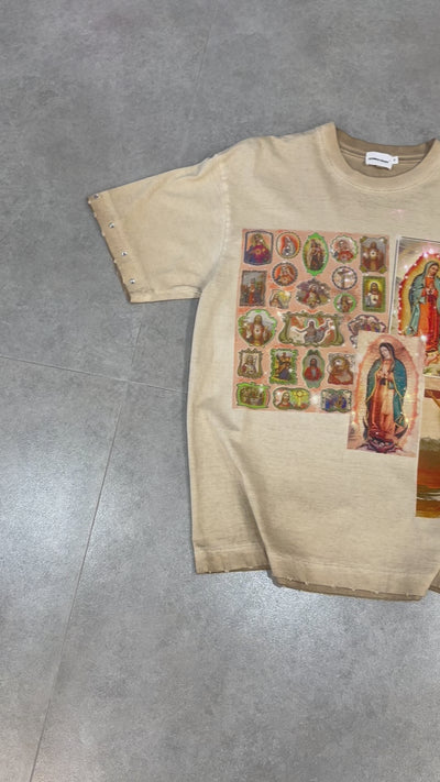 Holy Card Collage T-shirt-173