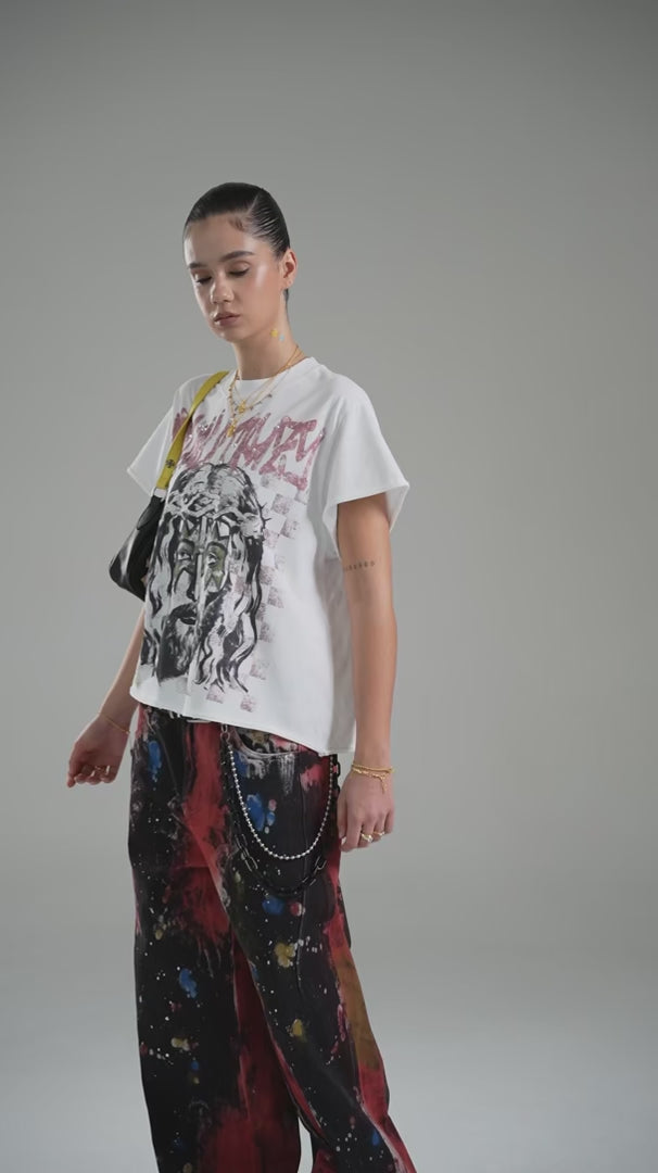 Camiseta de Jesús Holy Trap-409T